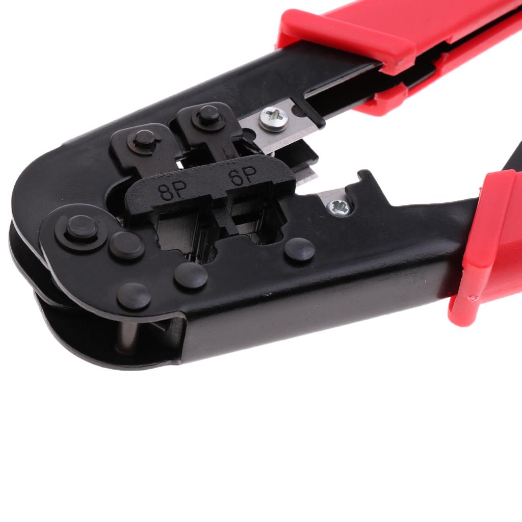 6P 8P Network Cable Crimper Tool RJ11 LAN Ethernet Pliers Crimping Tool