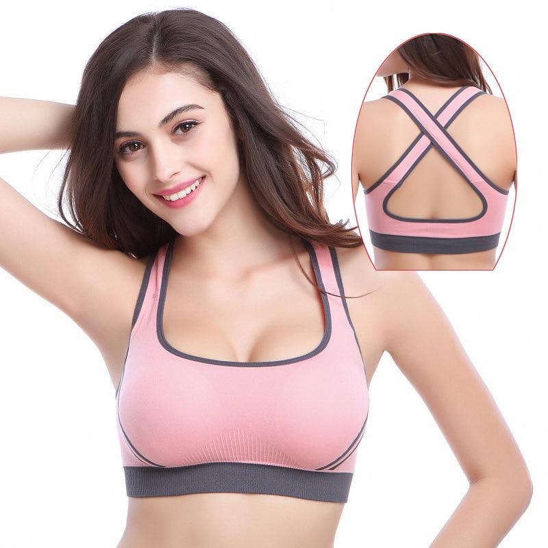 Áo Bra Tập Thể Thao Có Mút Nâng Quyến Rũ Cho Nữ