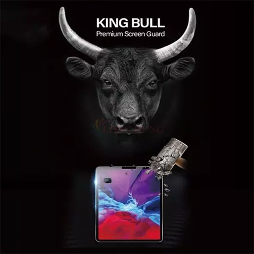 Dán màn hình cường lực MiPow Kingbull HD Premium 2.5D iP Pro 10.2/11/12.9 inch - Hàng chính hãng