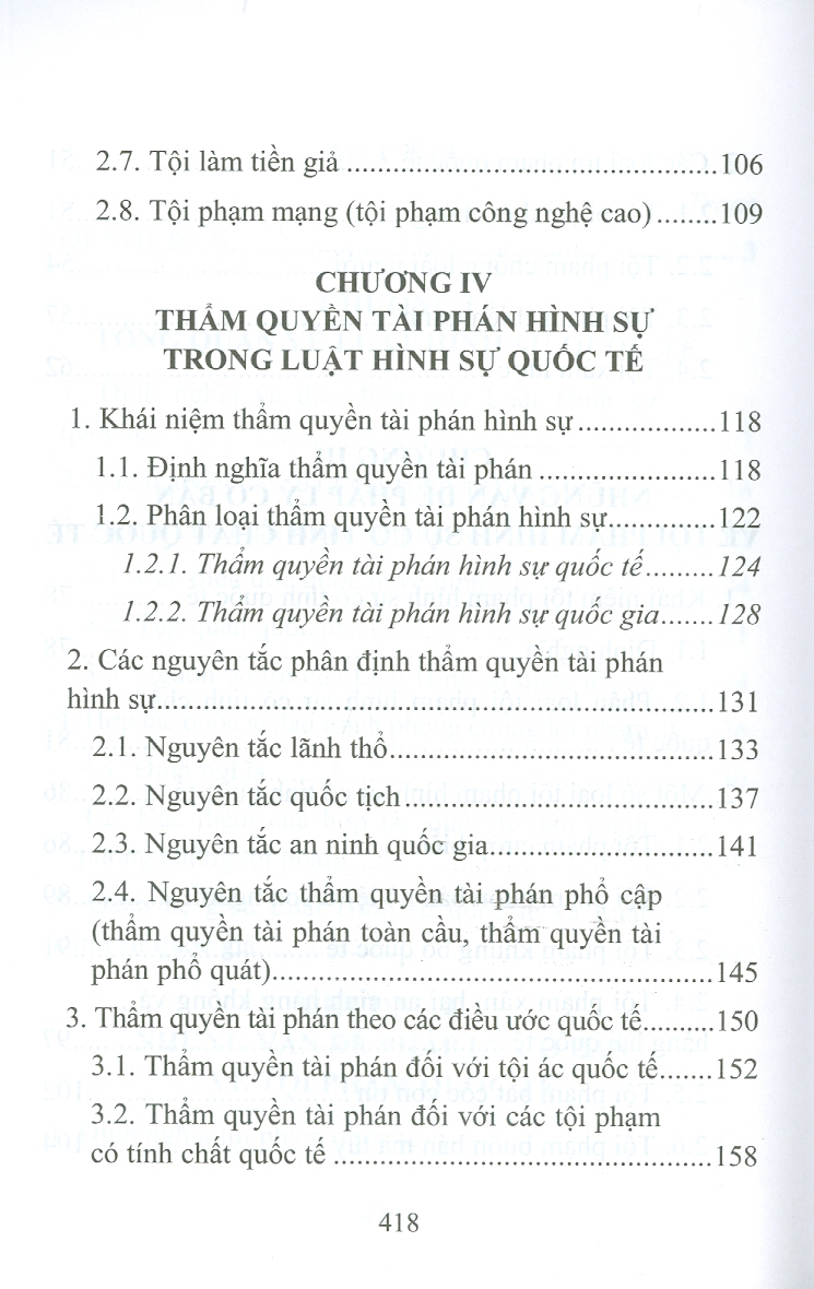 Luật Hình Sự Quốc Tế (Sách chuyên khảo)