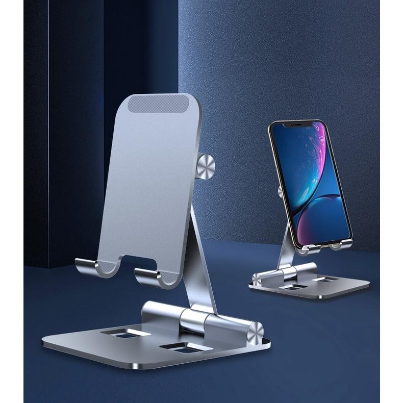 Giá đỡ IPad máy tính bảng Galaxy Tab, Điện Thoại cao cấp độ tablet stand nhôm P47 Kẹp ipad, máy tính bảng