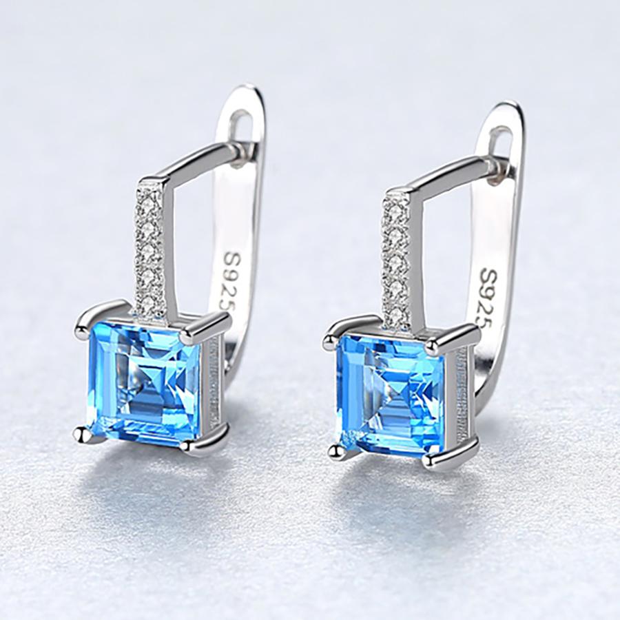 Bông tai nữ đính đá đẹp B2411 Bảo Ngọc Jewelry