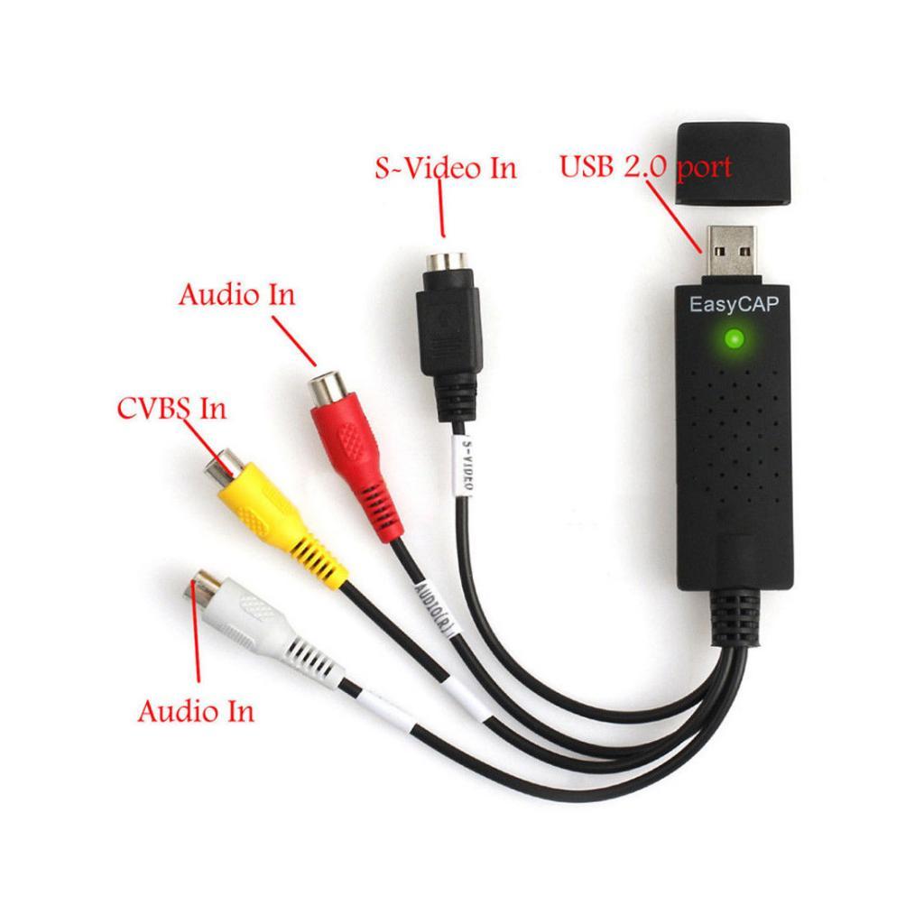 USB 2.0 Video VHS to Converter Card Adapter
