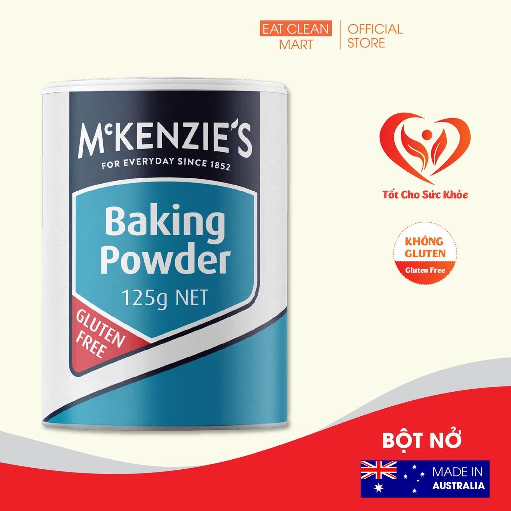 Bột Nở Làm Bánh Nhập Khẩu Úc McKenzie's Baking powder Hộp 125g