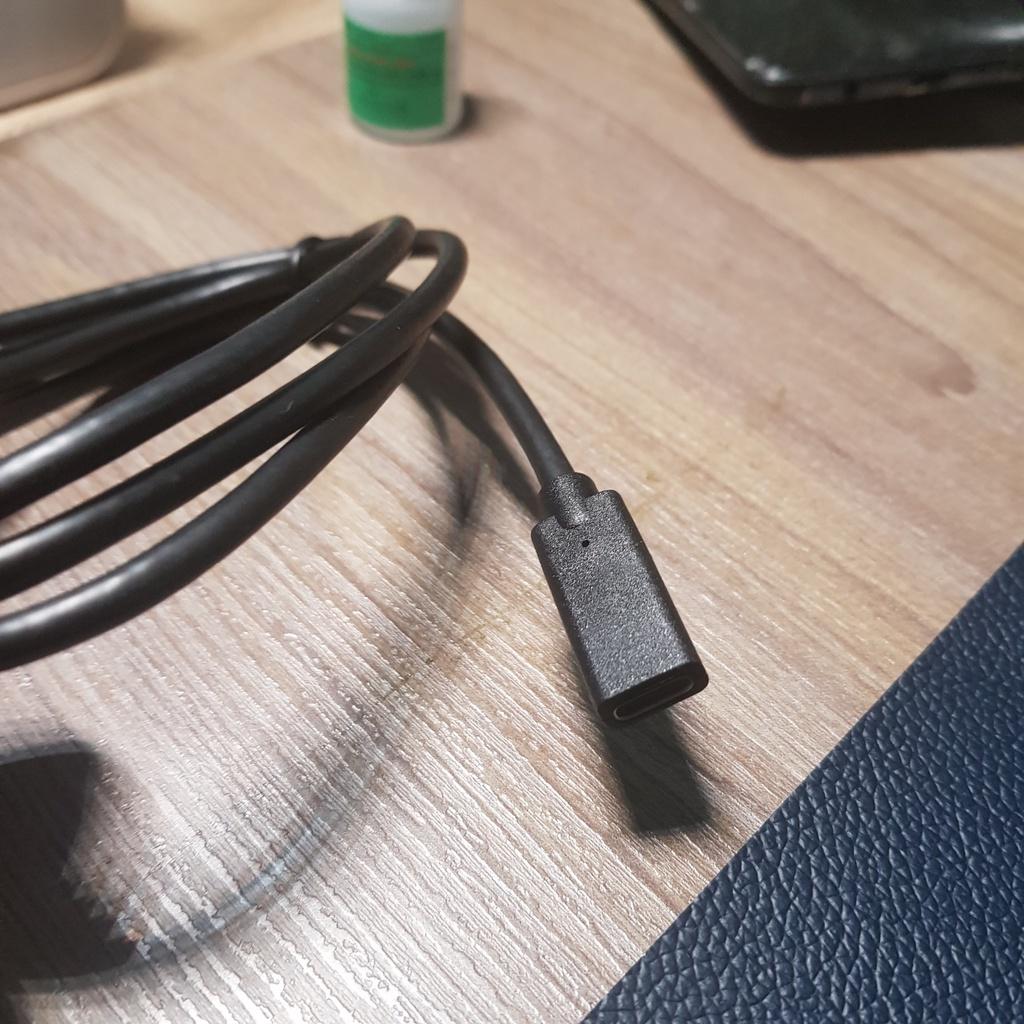 Cáp nối Usb Type-c (Thunderbolt 3) cho laptop hoặc màn hình cổng type-c - Hồ Phạm