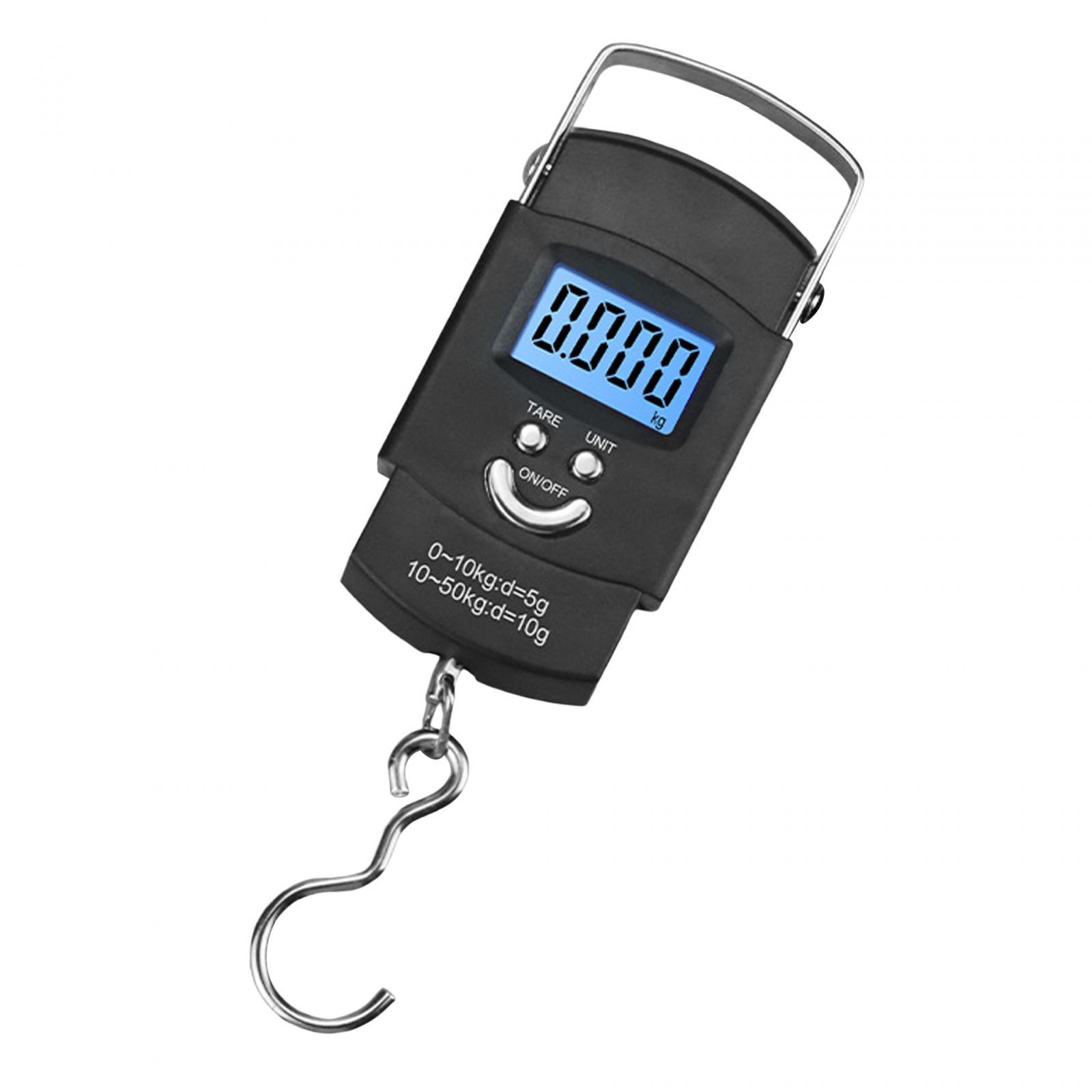 Fishing Digital Scale Hanging Travel Bag Backlight LCD Screen Suitcase Scale
