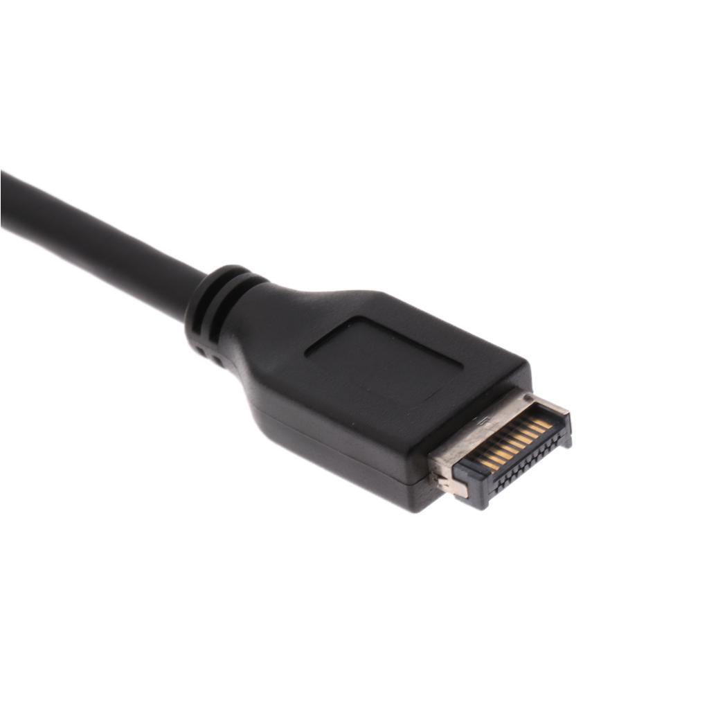 USB 3.1 Bảng Điều Khiển Phía Trước Đầu Ra USB 3.0 20Pin Đầu Nối Dài Bền