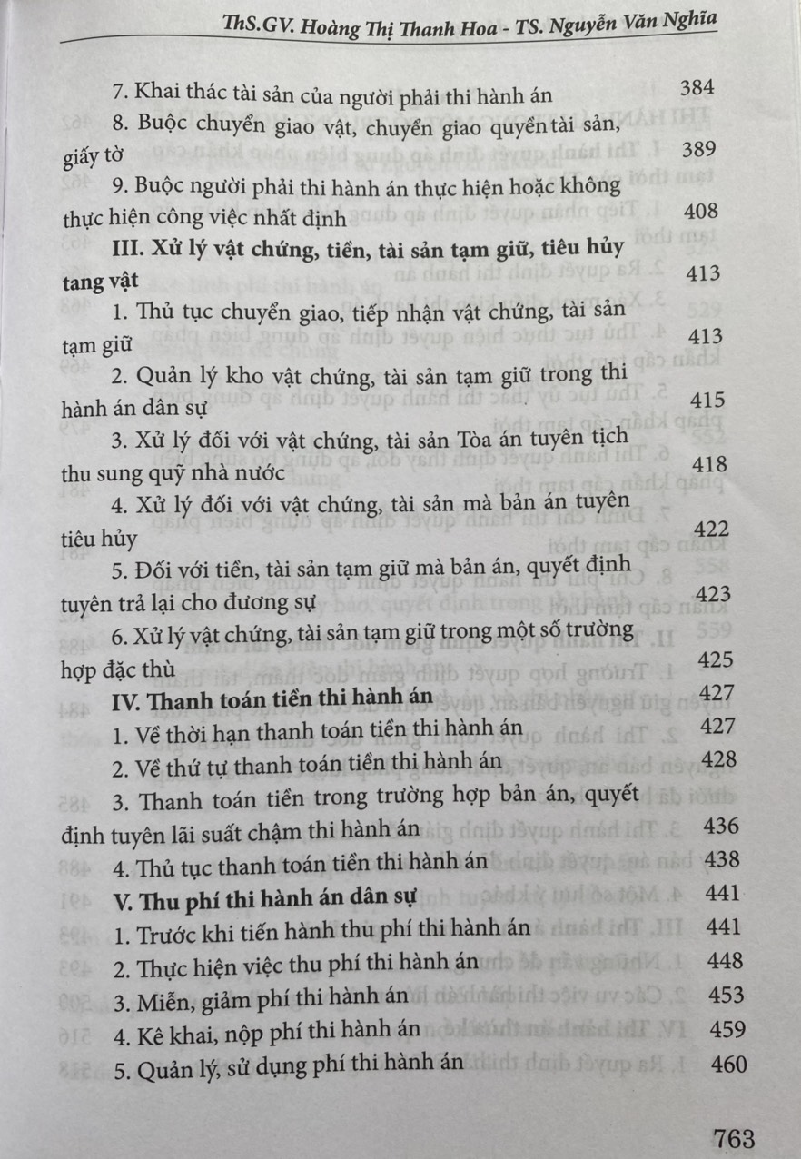 Cẩm Nang Thi Hành Án Dân Sự