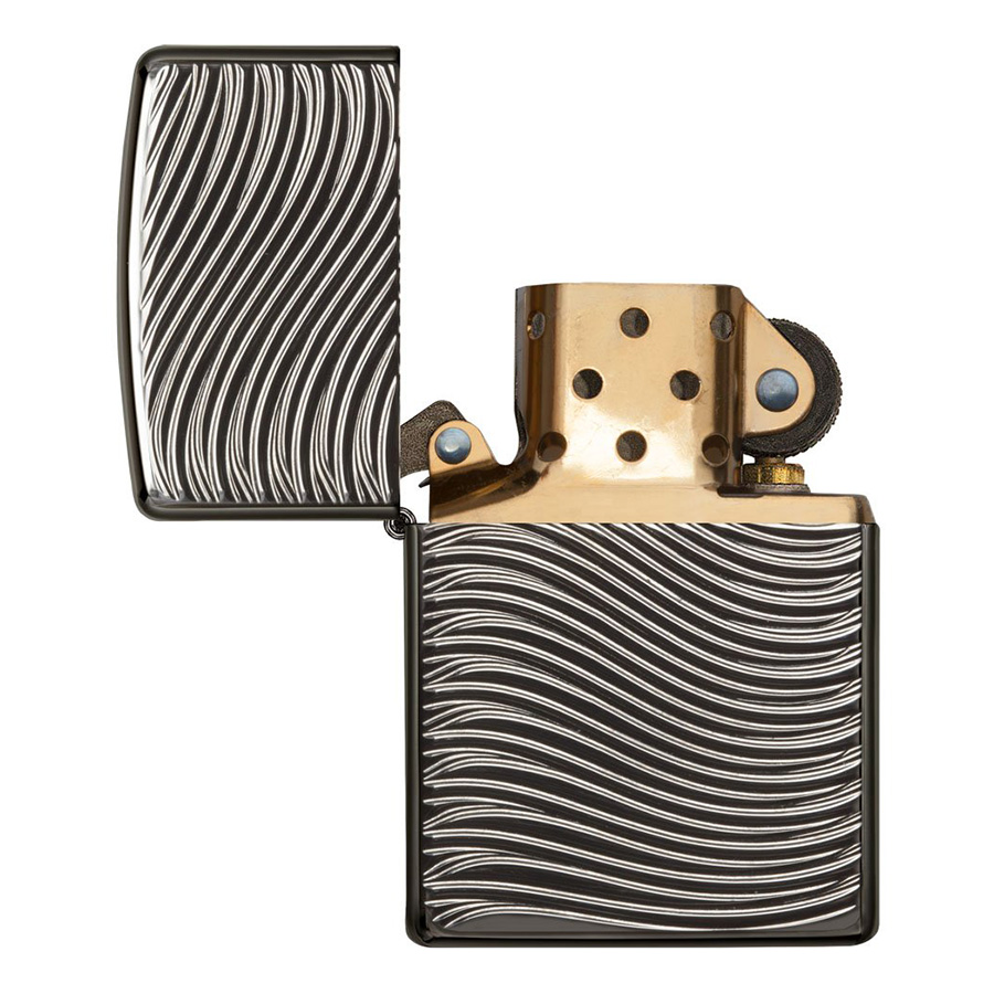 Bật Lửa Zippo 29234 - Armor Deep Carved Waves