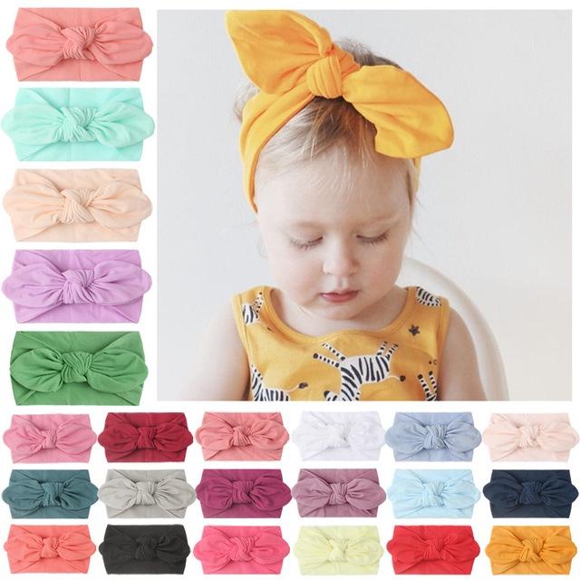 Băng đô cho bé, Turban vải cực xinh cho bé gái từ 0-6 tuổi Easy Baby