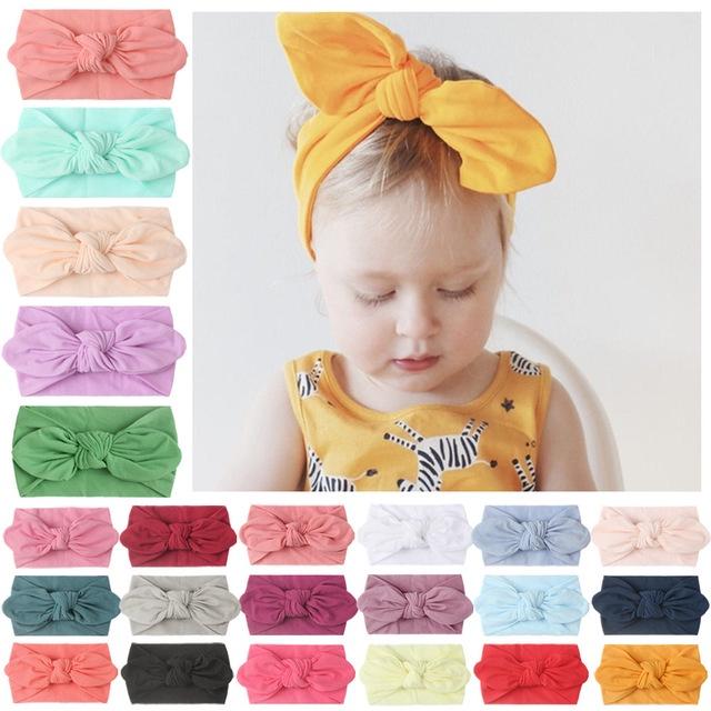 Băng đô cho bé, Turban vải cực xinh cho bé gái từ 0-6 tuổi Easy Baby (H-886G/1011G)