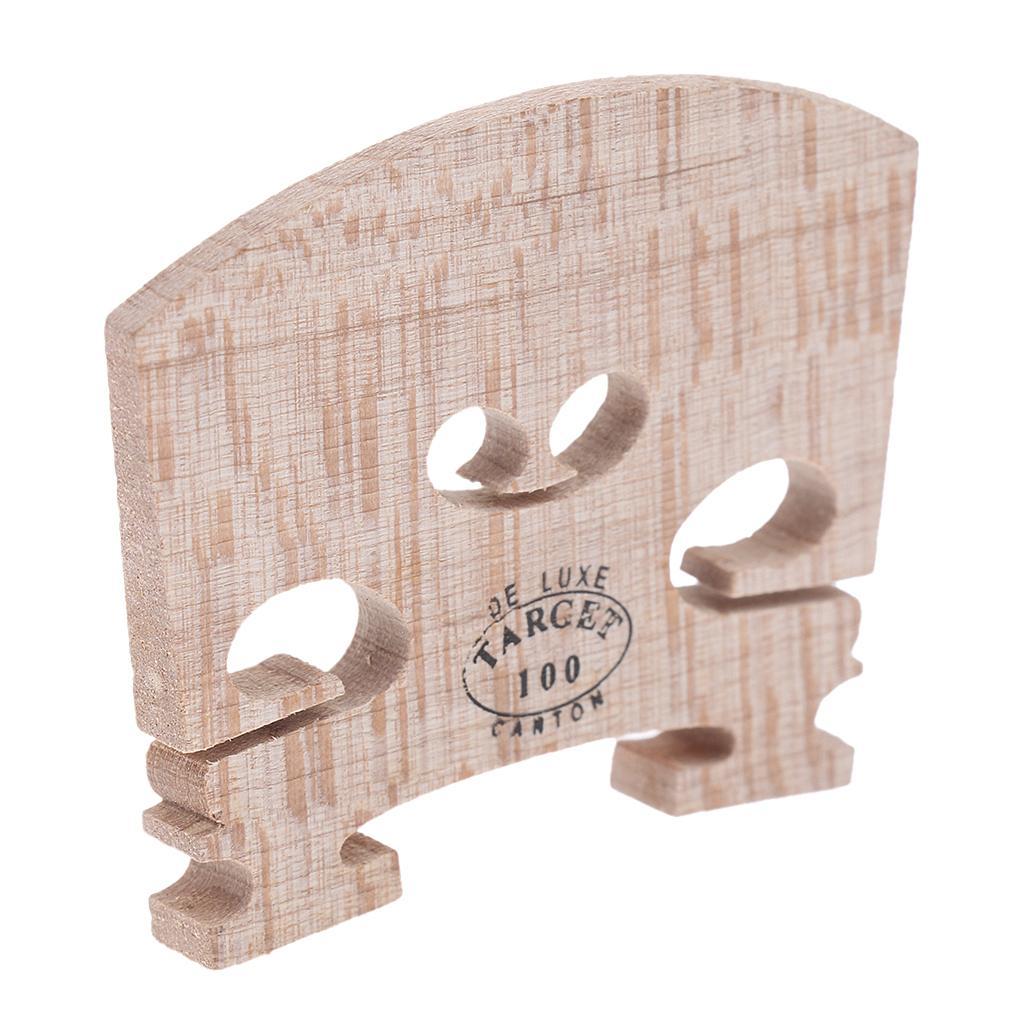 Finest 4/4 Scale Violin Fiddle Bridge Musical Instrument Parts DIY