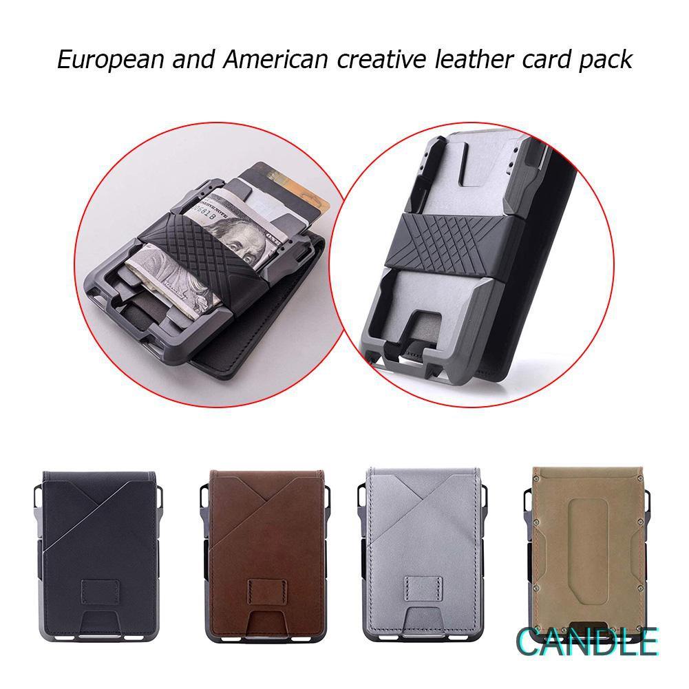 Ví Da Pu Đựng Thẻ / Tiền Xu Tiện Lợi