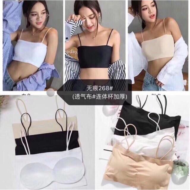 Áo Bra Đúc Su Bra Su Trơn Mát Liệm A8881