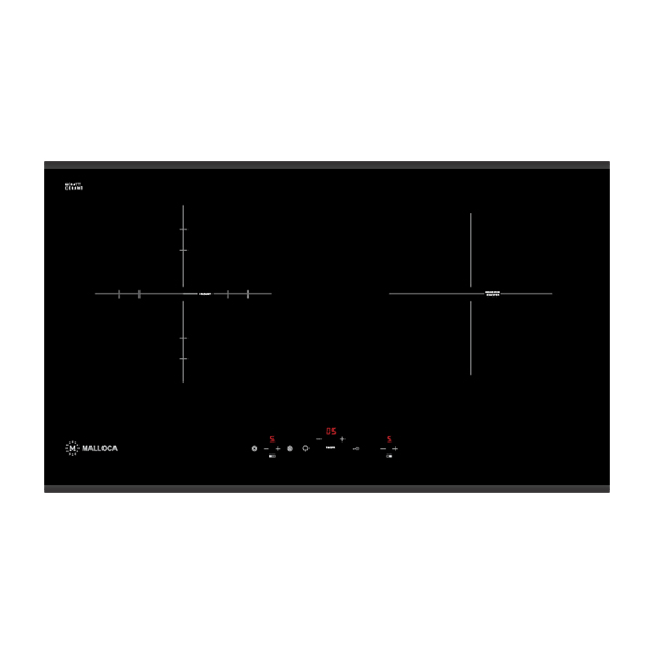 Bếp Đôi Điện Từ - Hồng Ngoại Malloca MIR 772 – Hàng Chính Hãng