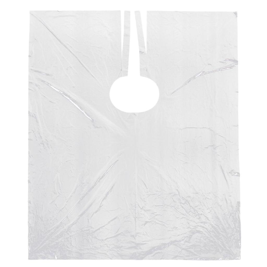 50x Disposable Hair Cutting Capes Gowns Salon Barber Shop Styling Cloth Apron