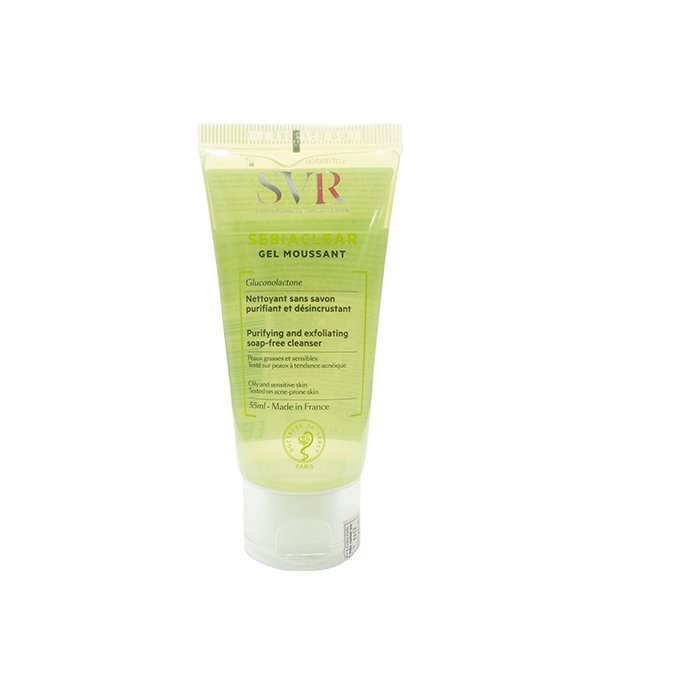 Gel Rửa Mặt Không Chứa Xà Phòng Và Tẩy Tế Bào Da Chết SVR Sebiaclear Gel Moussant  - JESS SHOP COSMETICS