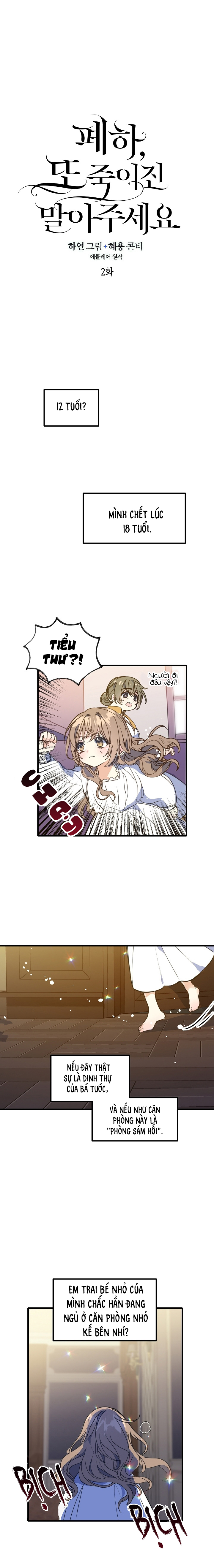 bệ hạ, xin đừng giết tôi!! chapter 2 4