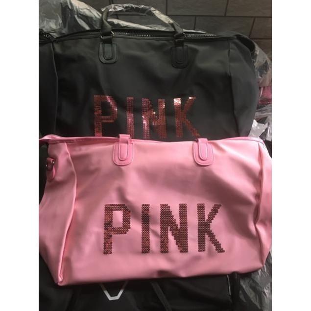 Túi du lịch Pink size to, túi đựng đồ du lịch, tập GYM vừa cá tính vừa thời trang lại gọn nhẹ