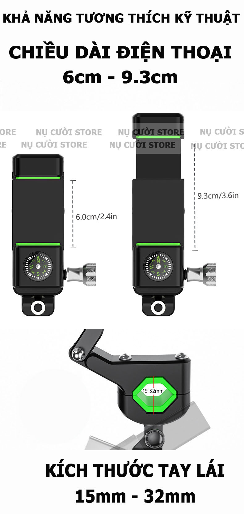 Giá Kẹp Điện Thoại Gắn Ghi Đông Xe Đạp; Giá Đở Điện Thoại Xe Thể Thao; Treo Lắp Tay Lái Xe Máy Điện