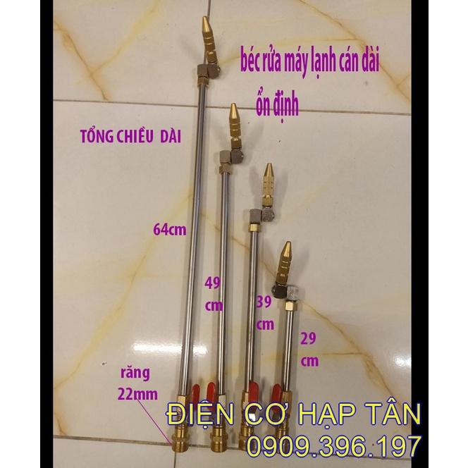 BÉC XỊT RỬA MÁY LẠNH CÁN DÀI…ỔN ĐỊNH THẲNG , CONG , 360, phun thuốc trừ sâu
