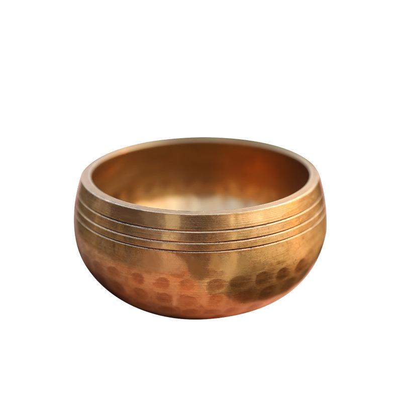 Bát Xoay Nepal - Chuông Xoay Nepal -  Chuông Xoay Nepal, Bát Hát, Singing Bowl Kèm Dùi  8cm