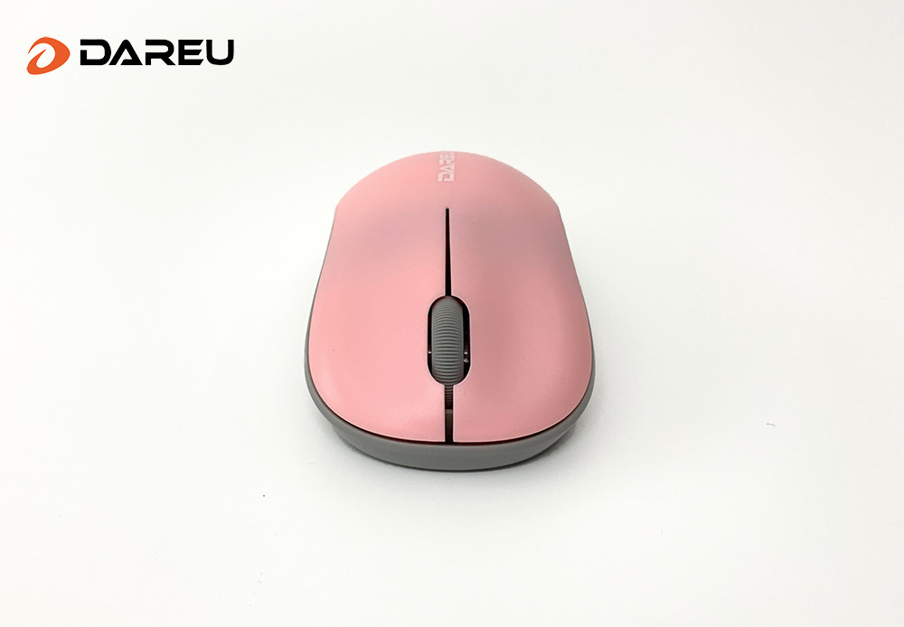 Chuột Không Dây Dareu LM106G Pink (Màu Hồng) - Hàng Chính Hãng