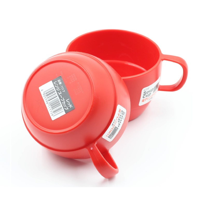 Cốc uống nước có quai Inomata 350ml được sản xuất theo công nghệ hiện đại của Nhật Bản