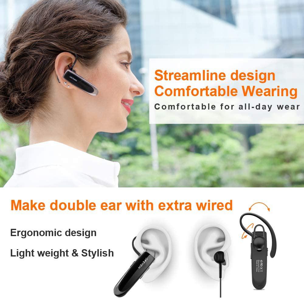 LC-B41 Bluetooth V5.0 Tai Nghe Không Dây Tay Tai Nghe 22H Âm Nhạc Tai Nghe Chụp Tai Có CVC6.0 Mic Cho Kinh Doanh/lái Xe