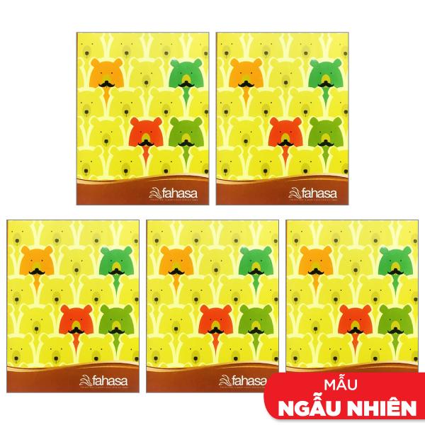 Combo 5 Tập Học Sinh Family 4 Ô Ly 200 Trang ĐL 80g/m2 - FAHASA