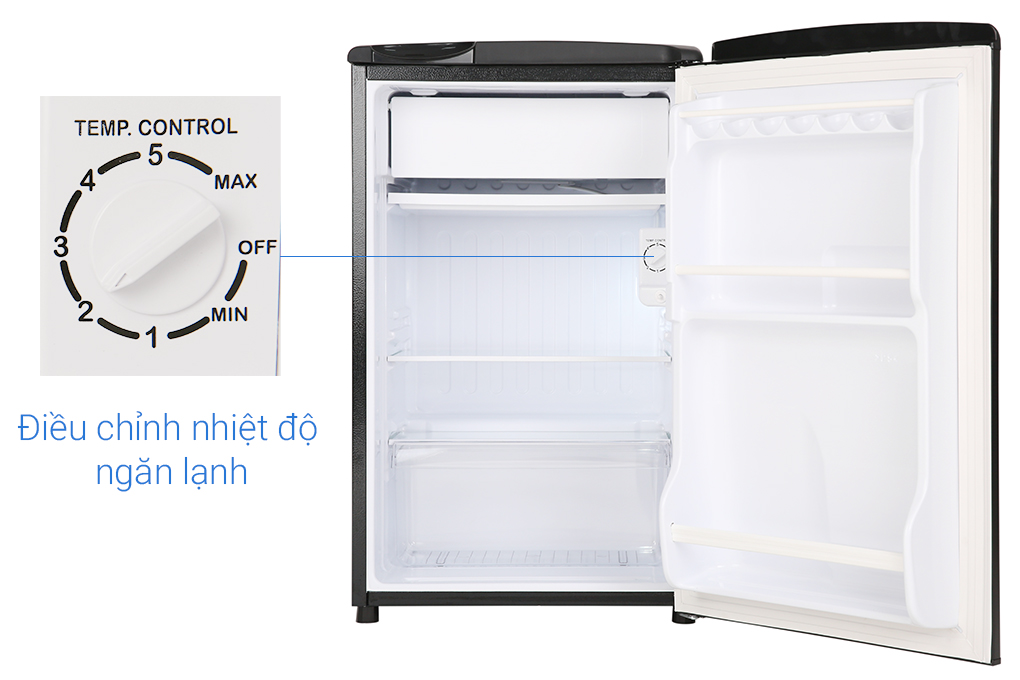 Tủ lạnh 1 cửa Aqua 90 Lít AQR-D99FA - Hàng chính hãng