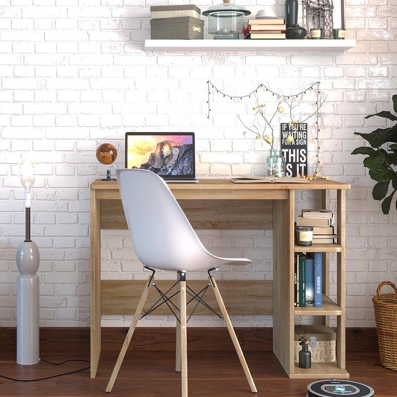 Bàn Học Bàn Làm Việc Kết Hợp Kệ Sách Đa Năng Tiện Dụng Với Người Dùng Kích Thước 100x40cm