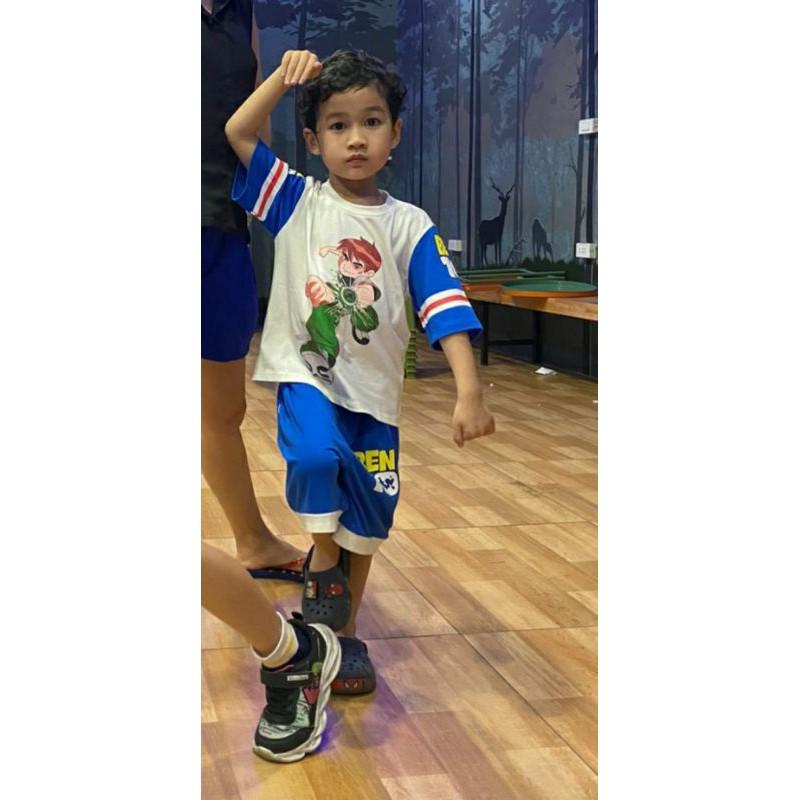Bộ quần áo thời trang trẻ em in hình Ben 10