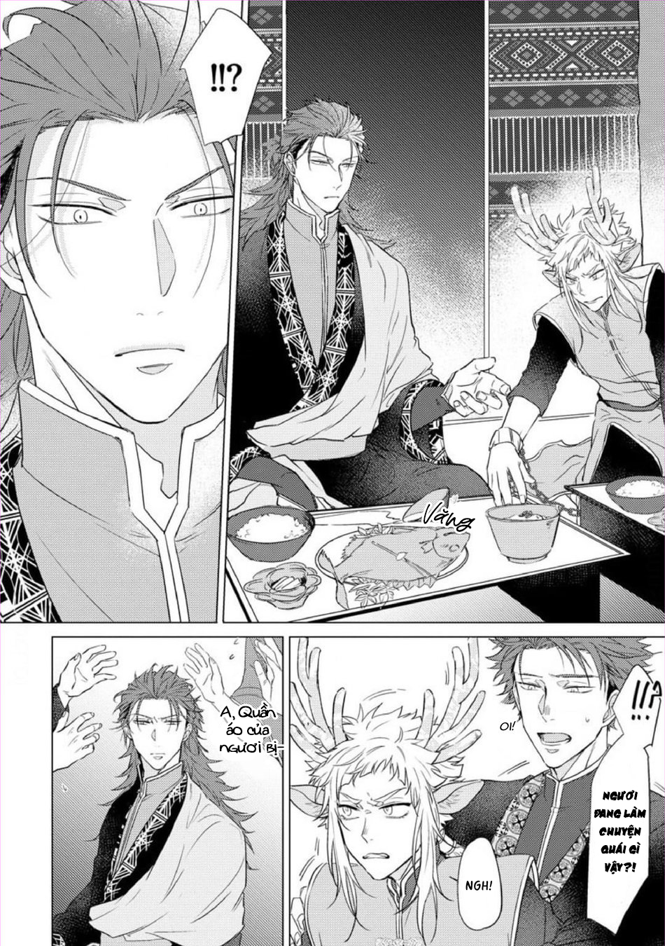 gặp gỡ em, thú nhân màu chàm trắng chapter 2 14