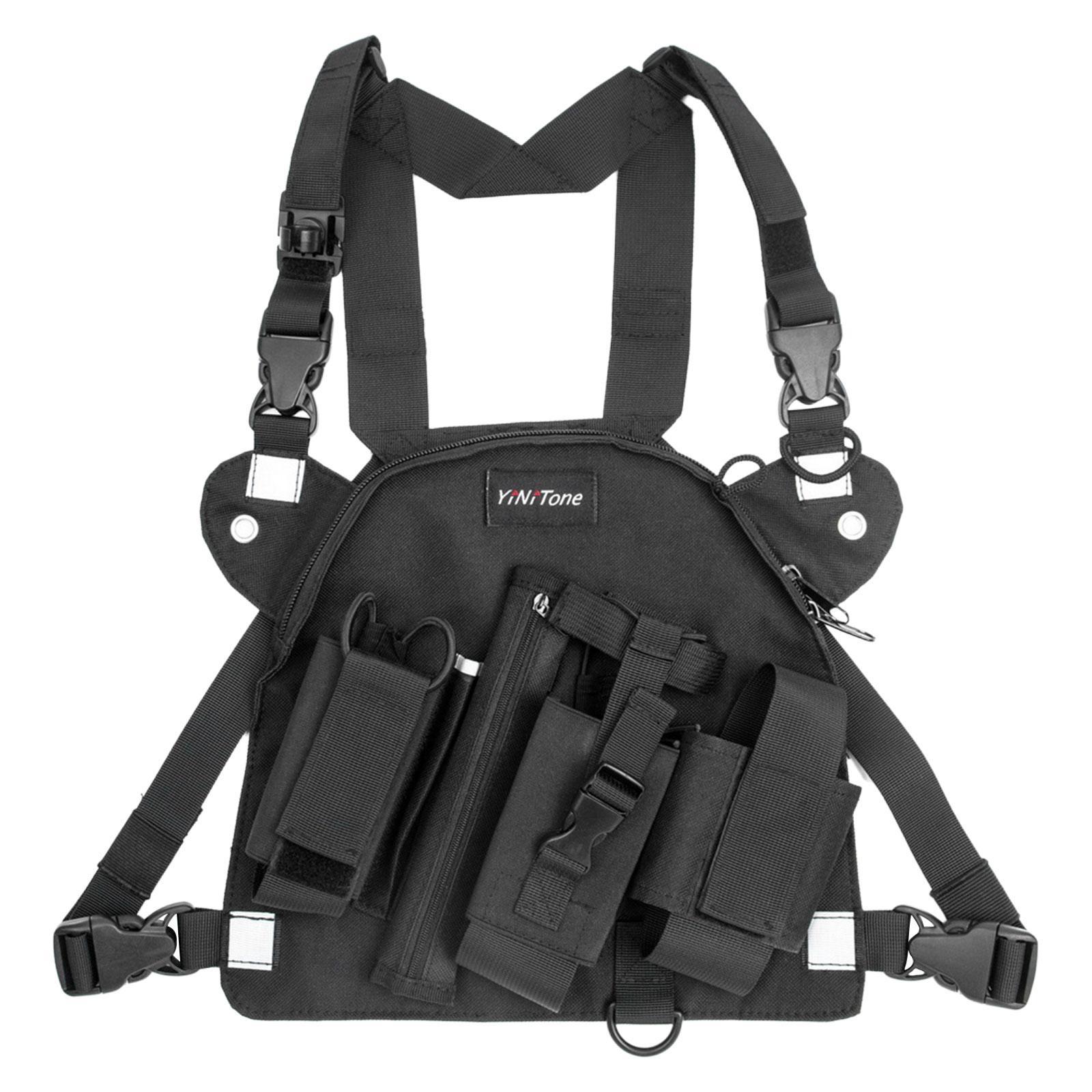Talkies Radio Chest Harness Radio Chest Harness Bag for Hiking Adults