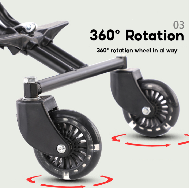 New Beginning - baby foldable magic stroller ultra lightweight 4 wheels scooter for kids children tricycle bicycle - BLC602