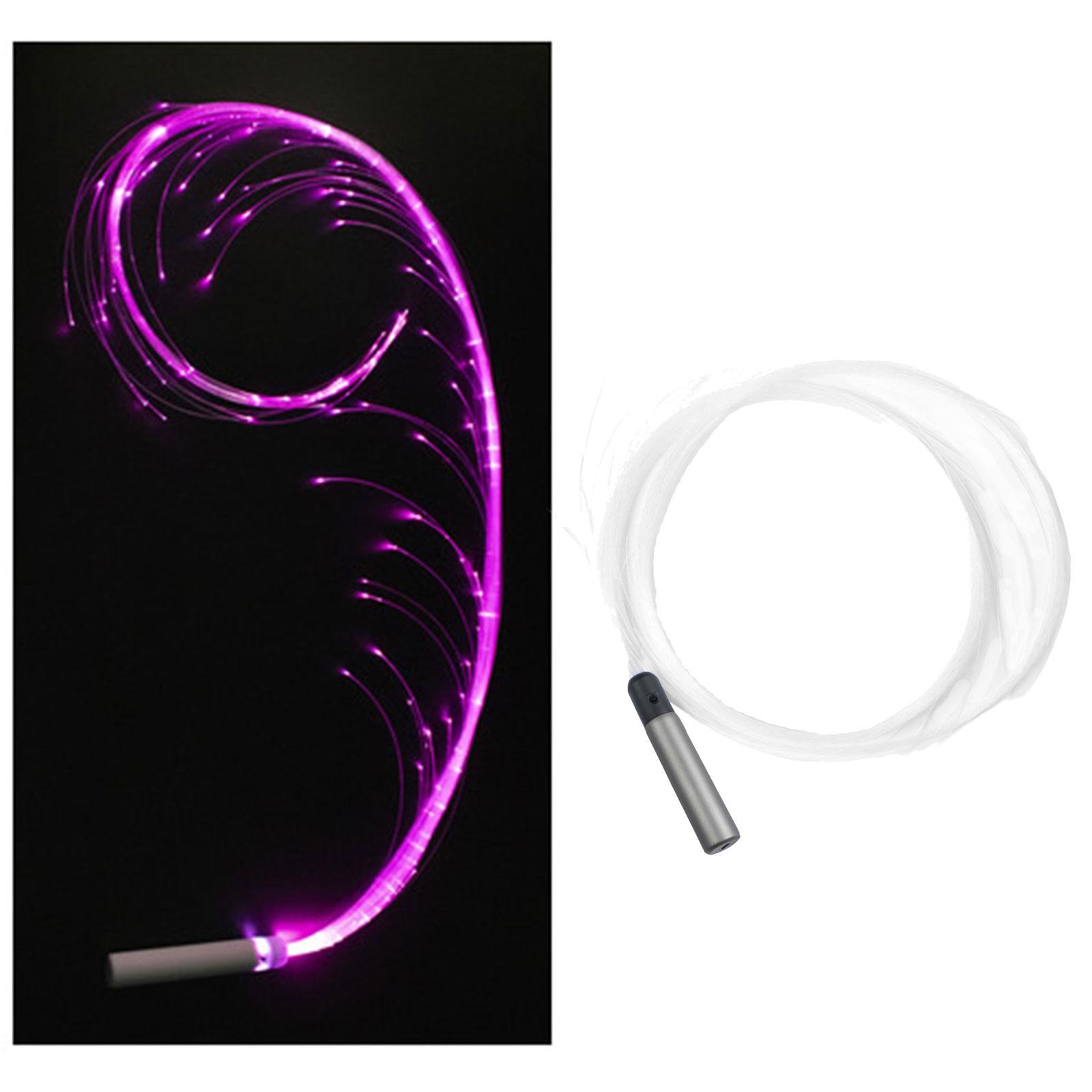 Fiber Optic whips Glow Toys Dance whips Light up Rave Toys for Carnivals