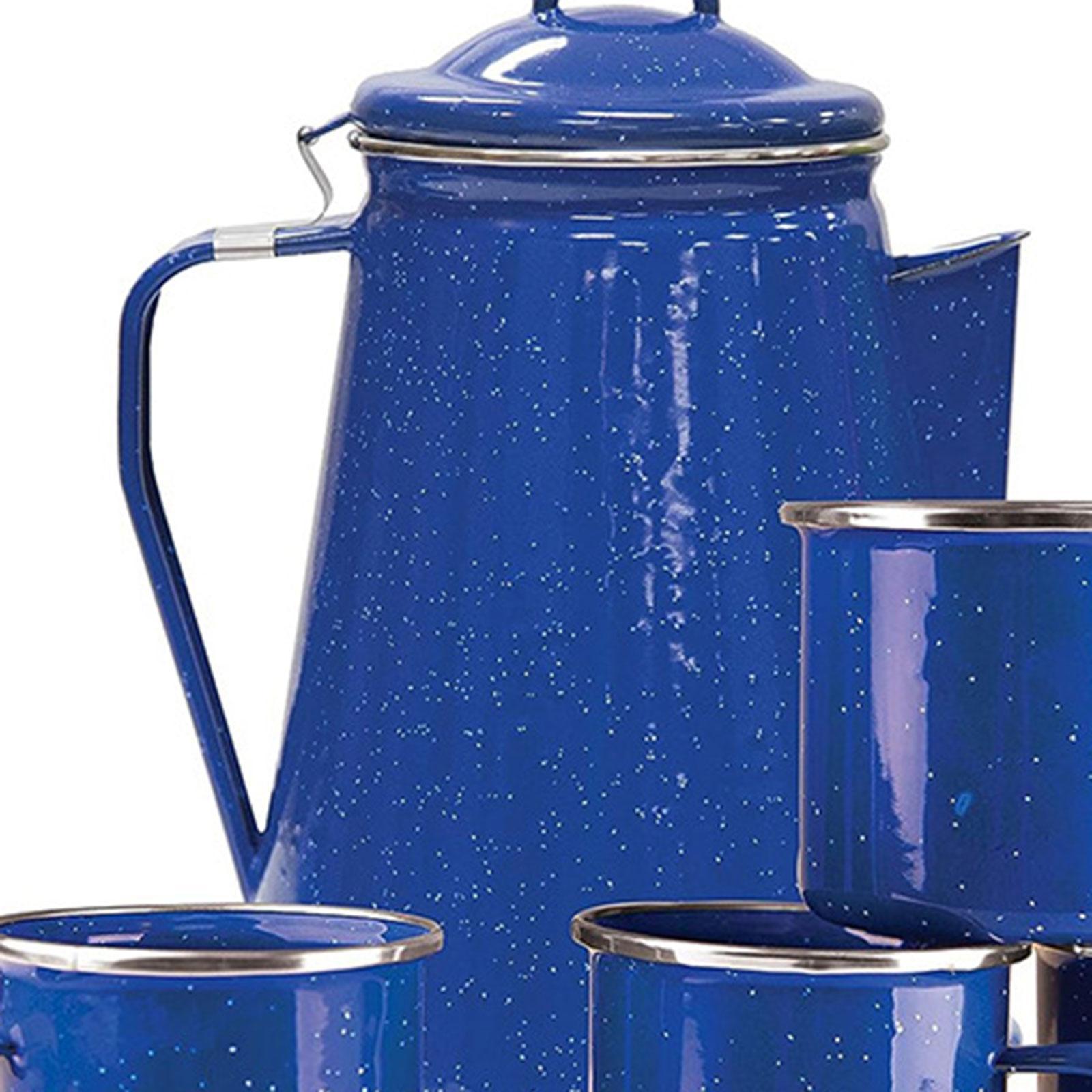 Enamel Coffee Kettle Water Pot Durable Cold Water Tea Pot Outdoor Coffee Pot