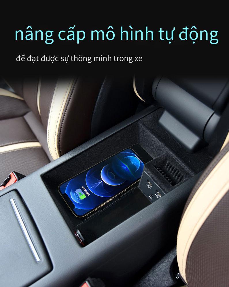 Đảm bảo chất lượng phù hợp cho xe ô tô Audi A6S6RS6A7S7RS7 xe ô tô đặc biệt ô tô đặc biệt sửa đổi bộ sạc không dây điện thoại di động