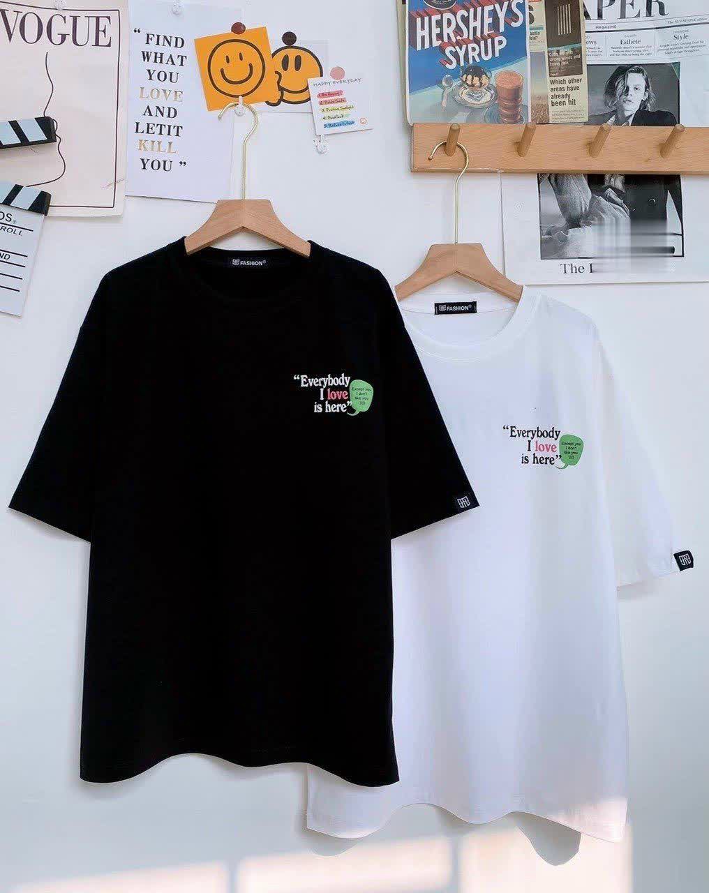 Áo thun form rộng tay lỡ nam nữ unisex in nổi POP.POP VẢI cotton co giãn thấm hút tốt
