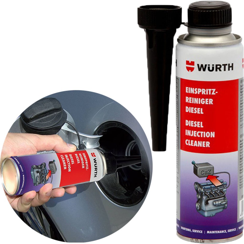 Súc béc dầu Wurth Diesel Injection Cleaner 300ml – 5861011300