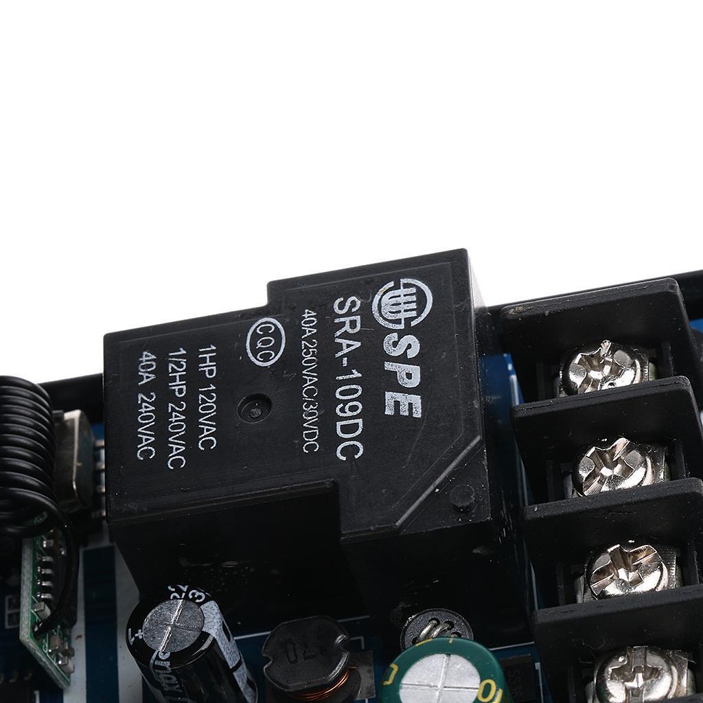 12-48V 40A Learning Remote Control Switch Unit With Controller 315Mhz 4000 Meters super remote distance support