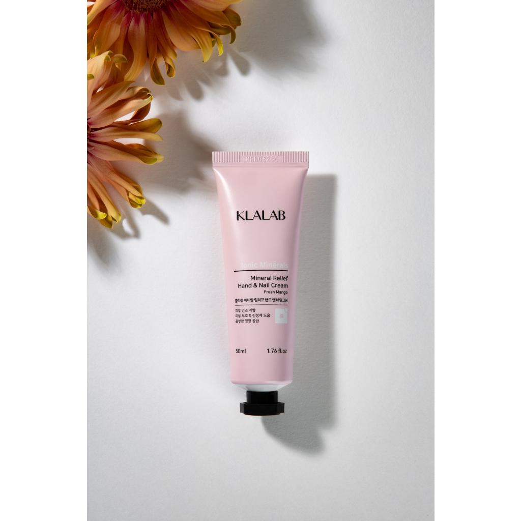 Kem Dưỡng Da Tay &amp; Móng Tay KLALAB Mineral Relief Hand &amp; Nail Cream 50ml - K2V Shop