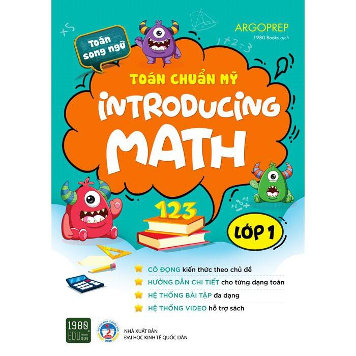 Sách  Toán Chuẩn Mỹ  Introducing Math Lớp 1