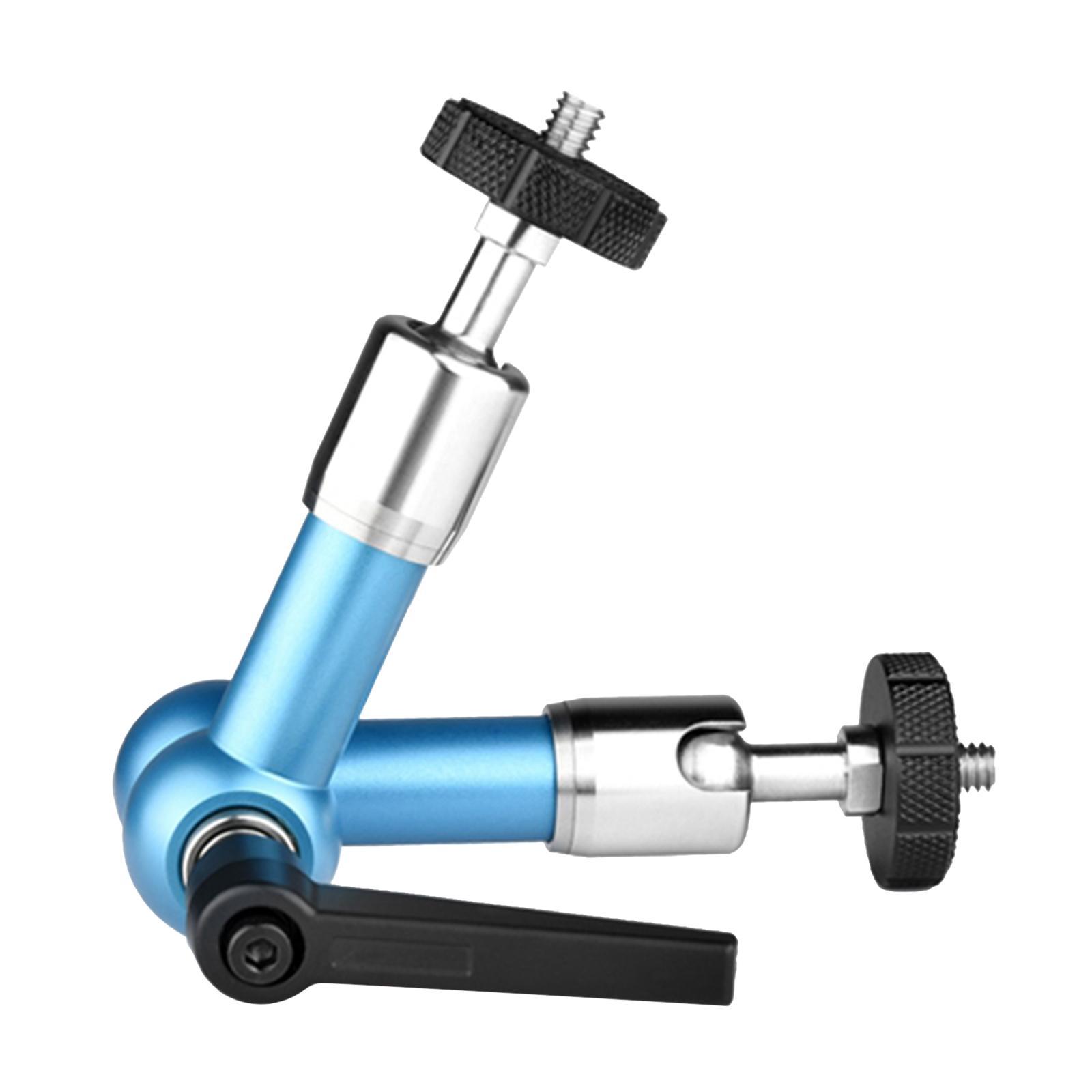 Power Adjustable Articulating Arm Mount 1/4" for Camera Rig LED Lights