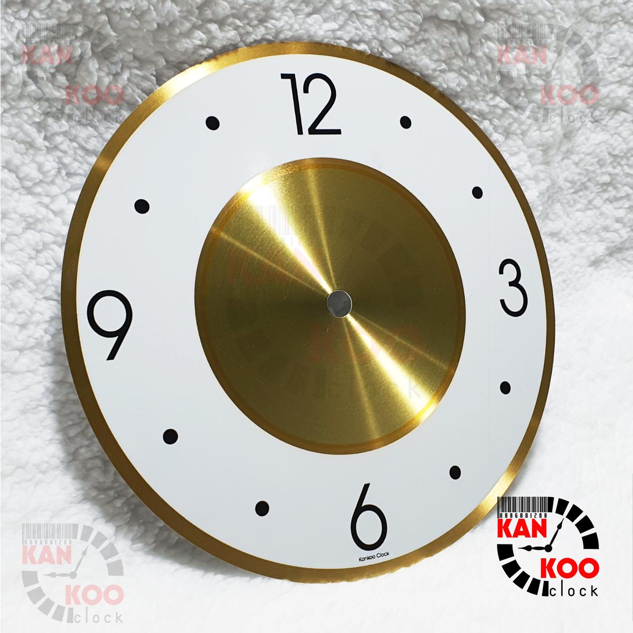 Mặt số NGHỆTHUẬT-25CM-trắng- bằng nhôm đồng hồ cao cấp 25cm NGHỆ THUẬT chất lượng trên 10 năm