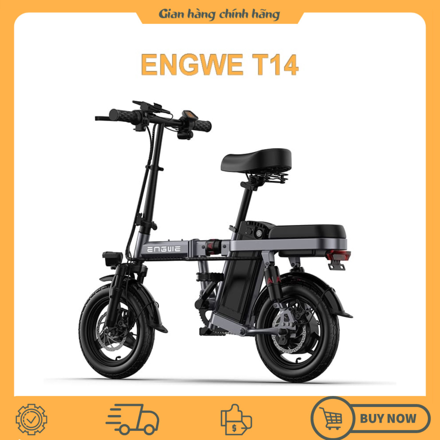 Xe đạp trợ lực điện Engwe T14 - Dịch vụ tốt nhất