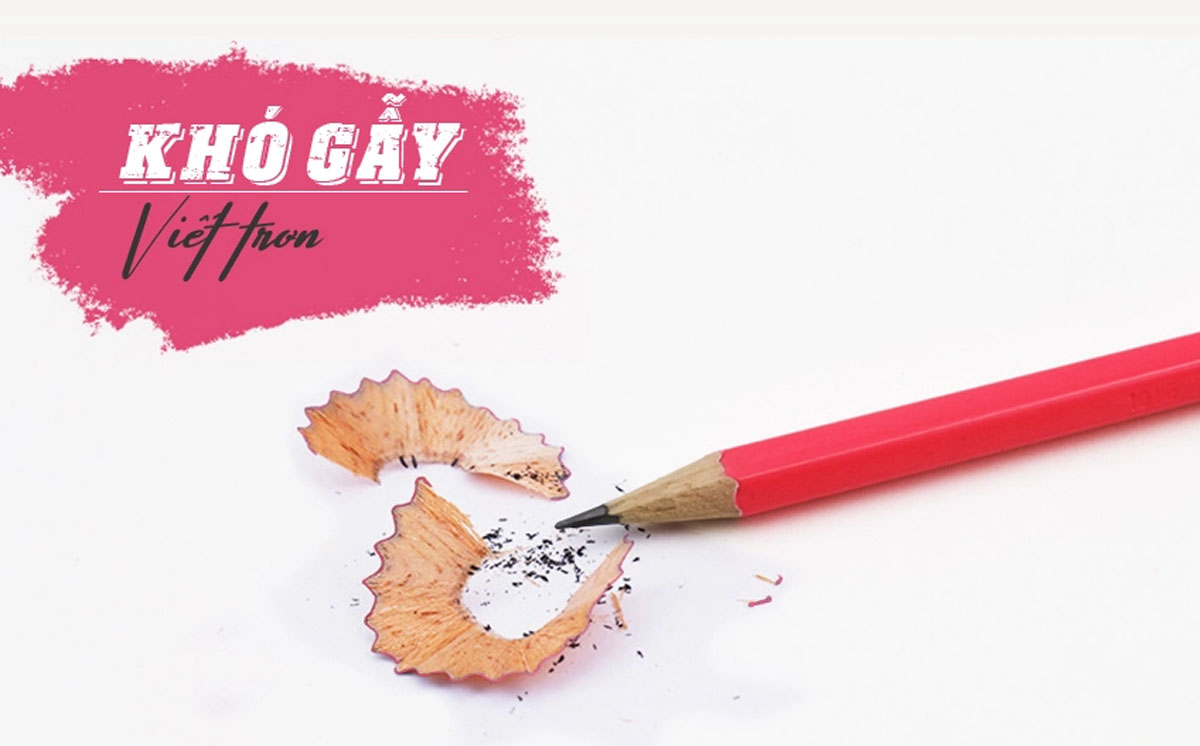 Hộp bút chì thân màu neon