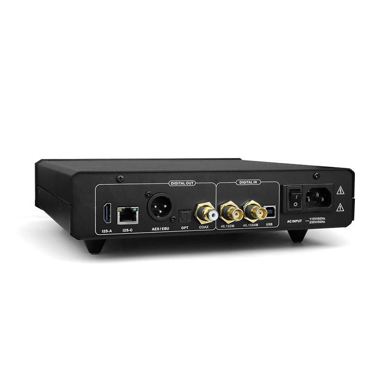 NHẠC SĨ SONG NGƯ Giao diện USB Đầu vào đồng hồ AES/EBU/Optical/Coaxial/I2s Đầu ra 24Bit 768KHZ DSD512 FPGA DSP HIFI Giao diện kỹ thuật số