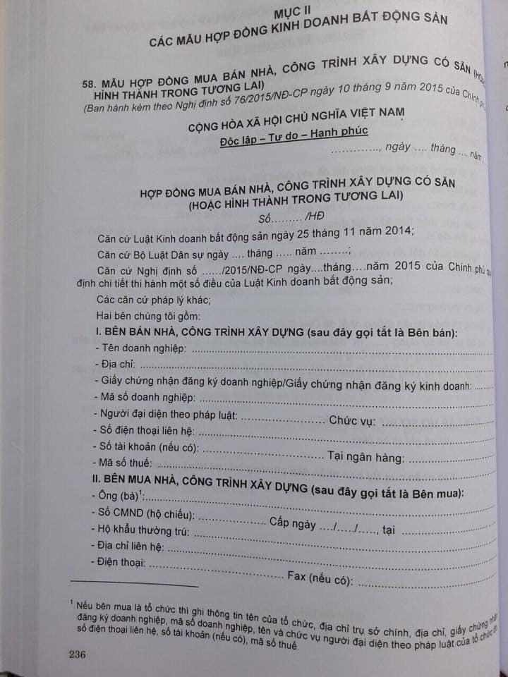 Kỹ thuật soạn thảo hợp đồng mua bán nhà, đất và kinh doanh bất động sản với 15 biện pháp phòng chống rủi ro trong mua bán bất động sản